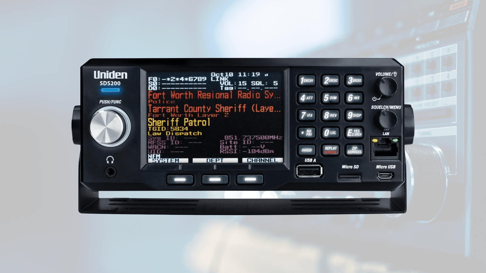 The Uniden SDS200 Review And Specifications