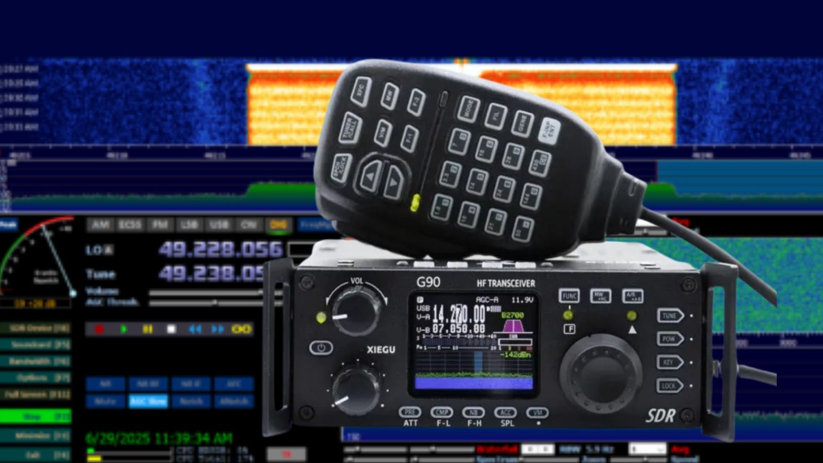How To Sync Your Xiegu G90 To The HDSDR Software